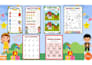 design kindergarten worksheets and activity books
